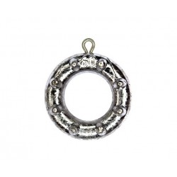 Рибальське грузило, Кільце, з шипами та вушком, 60г